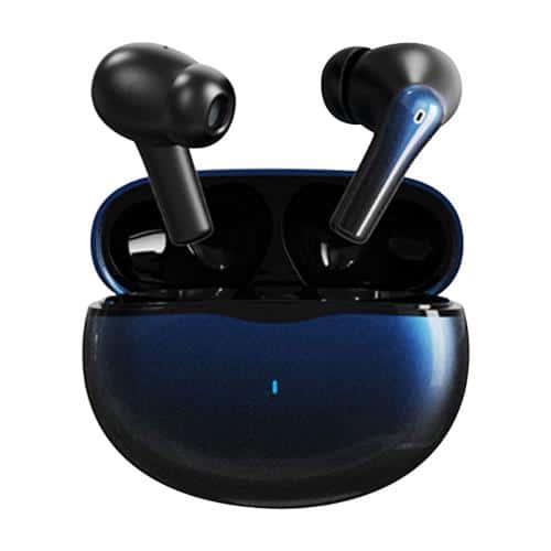 True Wireless Ακουστικά Bluetooth Devia TWS-M4 EM412 Smart Gradient Σκούρο Μπλε