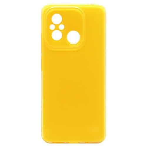 TPU Case inos Xiaomi Redmi 12C Ice Crystal Yellow