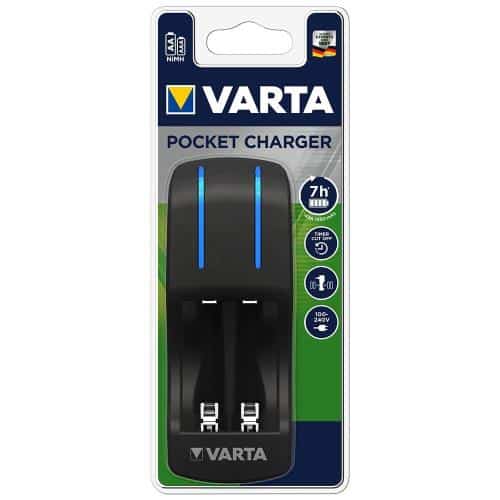 Varta Pocket Battery Charger up to 4pcs AA/AAA Batteries