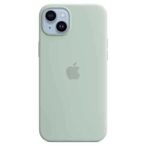 Silicon Case with MagSafe Apple MPTC3 iPhone 14 Plus Succulent