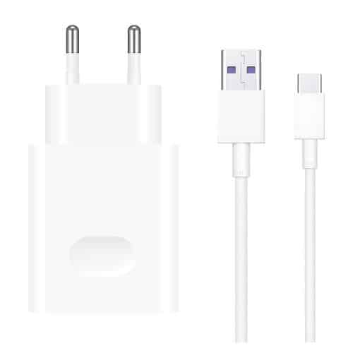 Travel Fast Charger Huawei HW-100225E00 10V 2.25A 22.5W & USB C Cable White