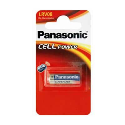 Battery Alkaline Cell Power Panasonic LRV08 (1 pc)
