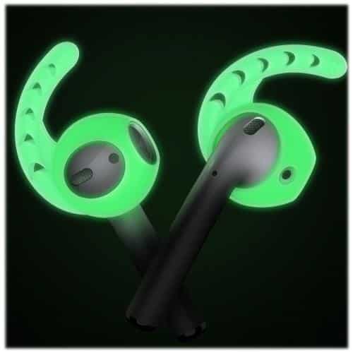 Earhooks Σιλικόνης AhaStyle PT14 Apple EarPods & Airpods Comfort Night Glow (3 ζεύγη)