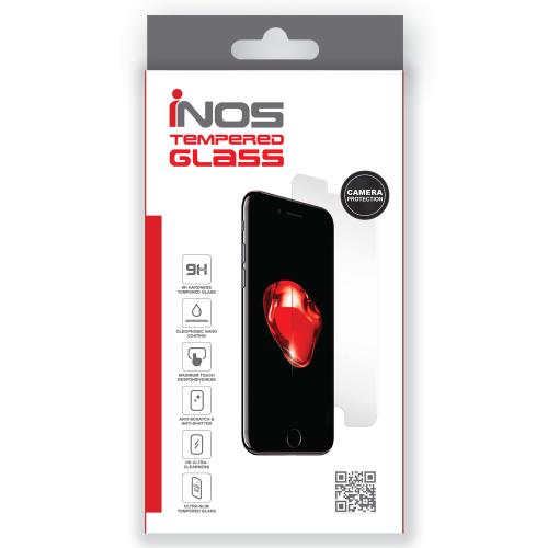 Tempered Glass Full Face inos για Τζαμάκι Κάμερας Apple iPhone 16/ 16 Plus