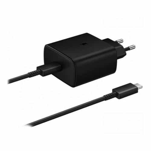 Travel Fast Charger Samsung EP-TA845 2.25A 45W & USB C Cable Black (Bulk)