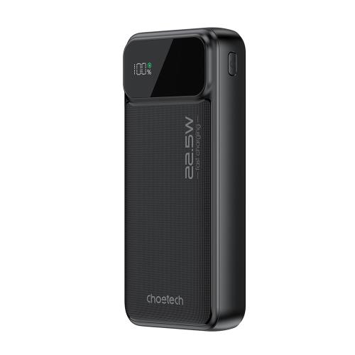 Φορτιστής Ανάγκης Choetech B729 DP22.5W 20000mAh με 2 Θύρες USB A & 1 Θύρα USB C Μαύρο