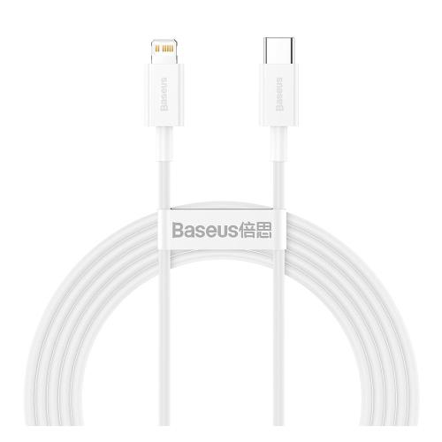 Καλώδιο Σύνδεσης USB 2.0 Baseus Superior Series USB C σε Lightning 20W 2m Λευκό