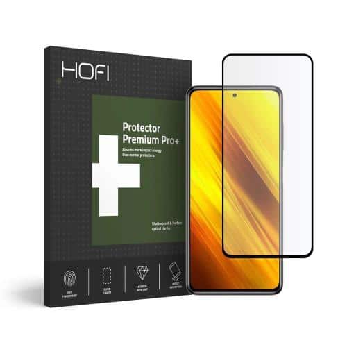 Tempered Glass Full Face Hofi Premium Pro+ Xiaomi Poco X3 Pro/Poco X3 NFC Μαύρο (1 τεμ.)