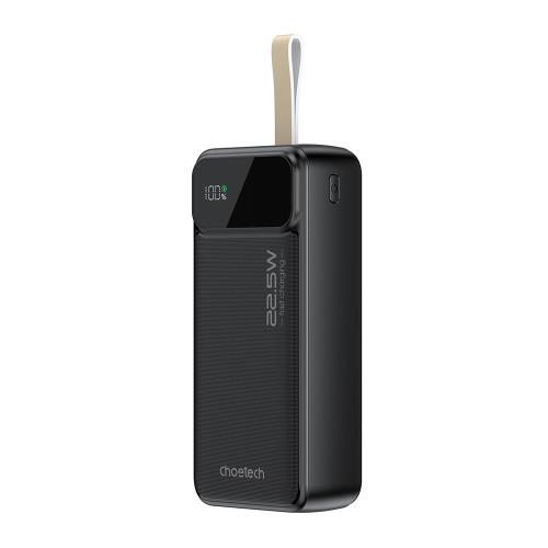 Φορτιστής Ανάγκης Choetech B730 DP22.5W 30000mAh με 2 Θύρες USB A & 1 Θύρα USB C Μαύρο