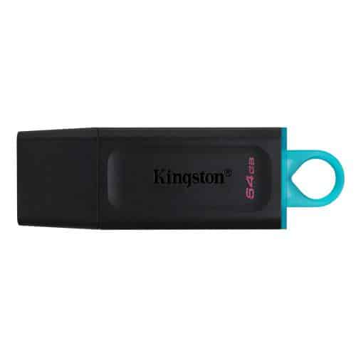USB 3.2 Flash Disk Kingston Exodia DTX 64GB Μαύρο-Μπλε