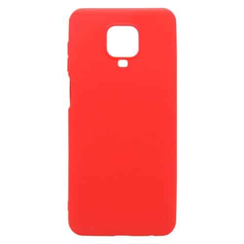 Θήκη Soft TPU inos Xiaomi Redmi Note 9S S-Cover Κόκκινο