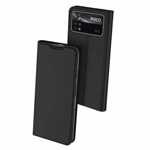 Flip Case Dux Ducis Skin Pro Xiaomi Poco X4 Pro 5G Black