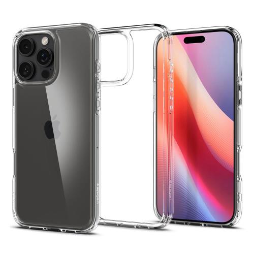 Θήκη TPU & PC Spigen Ultra Hybrid Apple iPhone 16 Pro Διάφανο