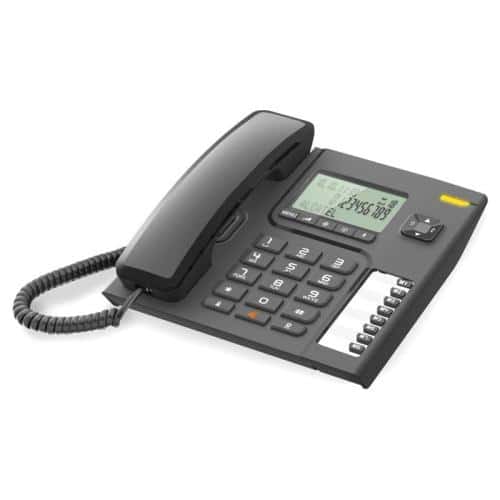 Σταθερό Τηλέφωνο Alcatel T76 Μαύρο