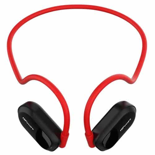 Stereo Bluetooth Headset HiFuture Future Mate Neckband Red-Black