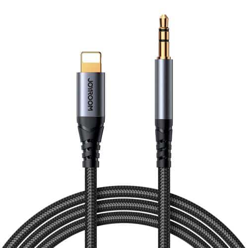 Audio Aux Cable Joyroom SY-A06 Lightning to 3.5mm 1.2m Black