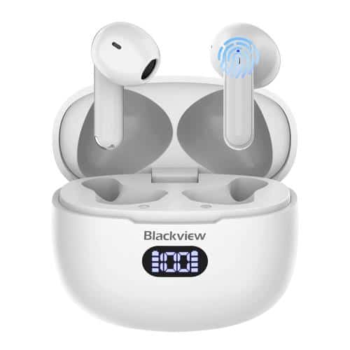 True Wireless Ακουστικά Bluetooth Blackview AirBuds 7 Λευκό