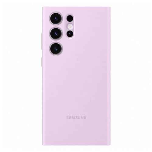 Silicone Cover Case Samsung EF-PS918TVEG S918B Galaxy S23 Ultra 5G Lilac