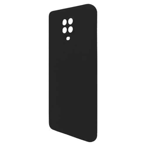 Θήκη Liquid Silicon inos Xiaomi Redmi Note 9S L-Cover Μαύρο