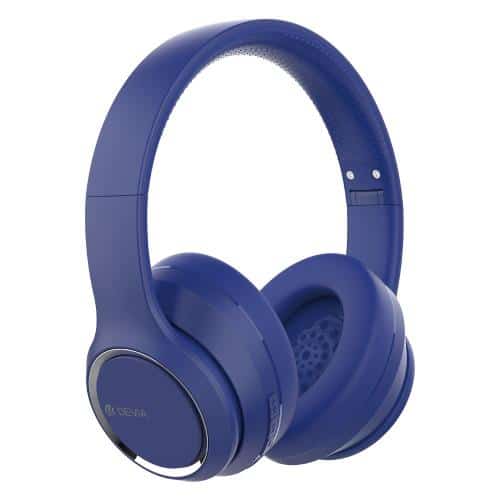Στερεοφωνικό Ακουστικό Bluetooth Devia EM039 Kintone Μπλε