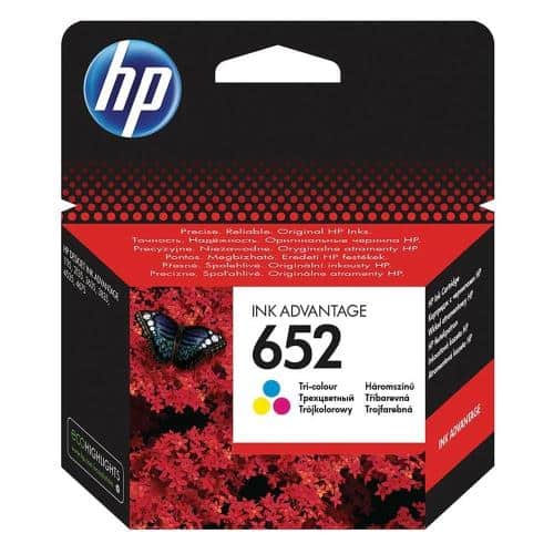 HP Ink Cartridge Nο.652 F6V24AE Tri-colour