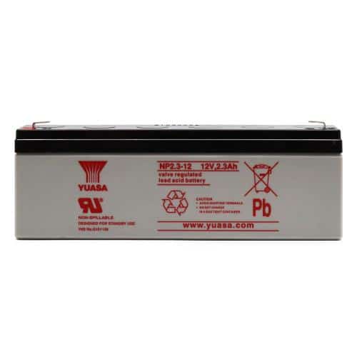 SLA Battery Yuasa NP2.3-12 12V 2.3Ah (1 pc) (Bulk)