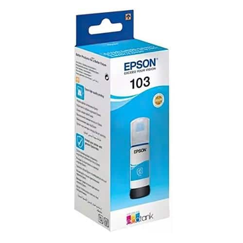 Epson Inkjet Ink No.103 C13T00S24A Cyan