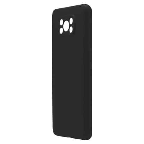 Θήκη Liquid Silicon inos Xiaomi Poco X3 NFC/ Poco X3 Pro L-Cover Μαύρο