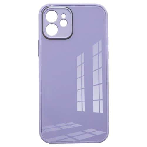TPU & Glass Case inos Apple iPhone 12 CamGuard Purple