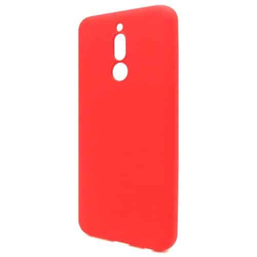 Θήκη Liquid Silicon inos Xiaomi Redmi 8 L-Cover Κόκκινο