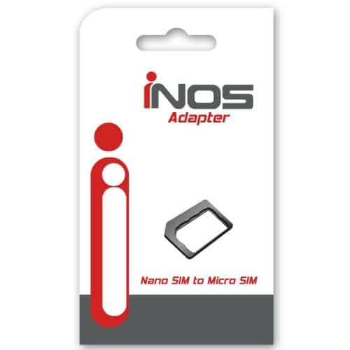 Nano SIM to Micro SIM inos Adapter