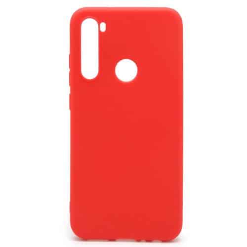 Θήκη Soft TPU inos Xiaomi Redmi Note 8/ Redmi Note 8 2021 S-Cover Κόκκινο