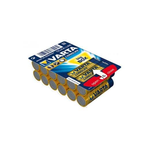 Battery Alkaline Varta Longlife AA LR06 (12 pcs)