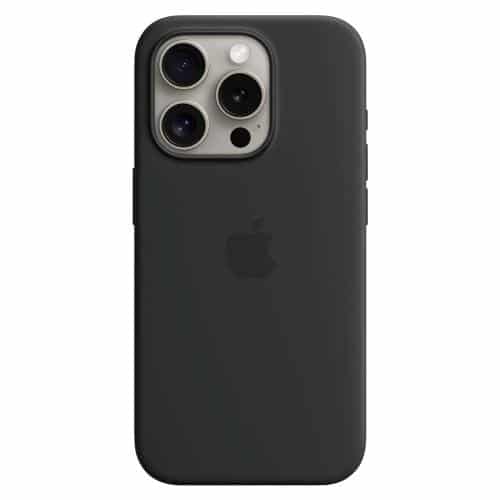 Silicon Case with MagSafe Apple MT1M3 iPhone 15 Pro Max Black