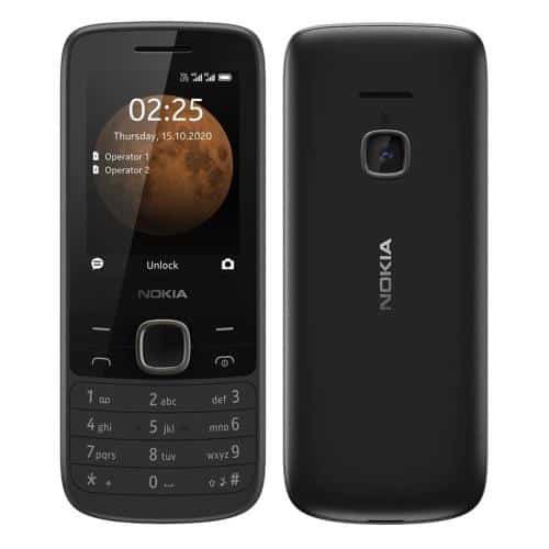 Κινητό Τηλέφωνο Nokia 225 4G (Dual SIM) Μαύρο