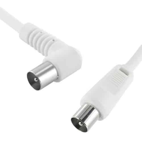 RF Cable M/M 3m White (Bulk)