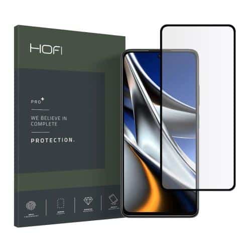 Tempered Glass Full Face Hofi Premium Pro+ Xiaomi Poco X4 Pro 5G Μαύρο (1 τεμ.)