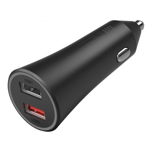 Φορτιστής Αυτοκινήτου Xiaomi Mi με Διπλή Έξοδο USB 37W CC06ZM Μαύρο