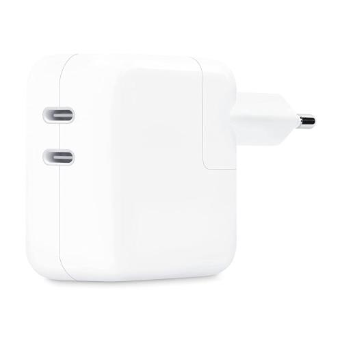 Φορτιστής Ταξιδίου με Διπλή Έξοδο USB C Apple MNWP3 35W