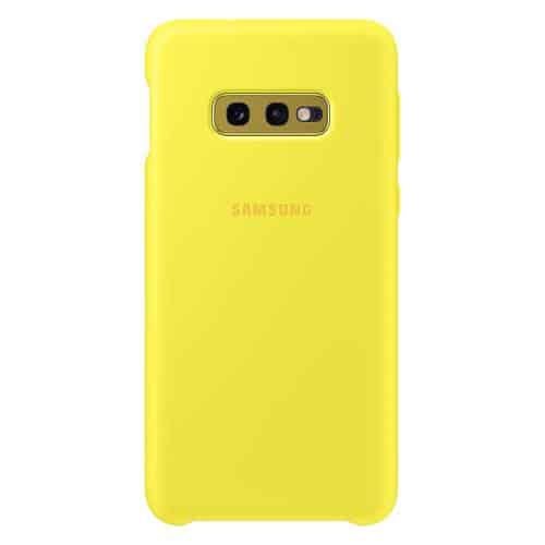 Silicon Cover Samsung EF-PG970TYEG G970F Galaxy S10e Yellow