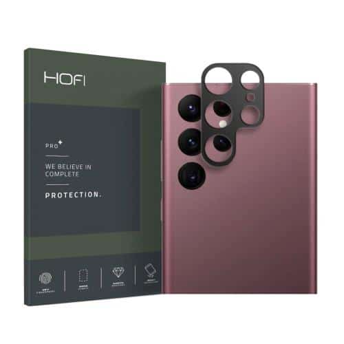 Μεταλλικό Προστατευτικό Κάλυμμα Κάμερας Hofi Alucam Premium Pro+ Samsung S908B Galaxy S22 Ultra 5G Μαύρο