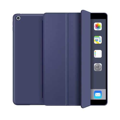 Flip Smart Case inos Apple iPad 7 10.2 (2019)/ iPad 8 10.2 (2020) with TPU Back Cover Navy Blue