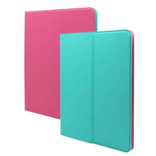 Universal inos Case for Tablets 7''-8'' Foldable Reversible Pink-Mint Green