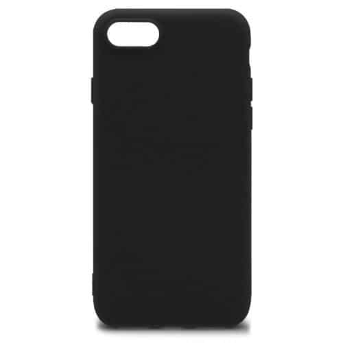 Θήκη Soft TPU inos Apple iPhone 8/ iPhone SE (2020) S-Cover Μαύρο