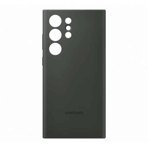 Silicone Cover Case Samsung EF-PS918TGEG S918B Galaxy S23 Ultra 5G Khaki