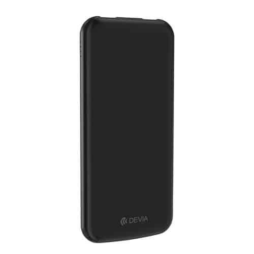 Power Bank Devia EP096 10000mAh with 4 Built-in Cables Kintone Black