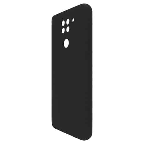 Θήκη Liquid Silicon inos Xiaomi Redmi Note 9 L-Cover Μαύρο