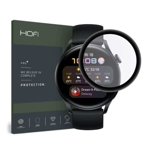 Hybrid Nano Glass Hofi Premium Pro+ Huawei Watch 3 46mm Black (1 pc)