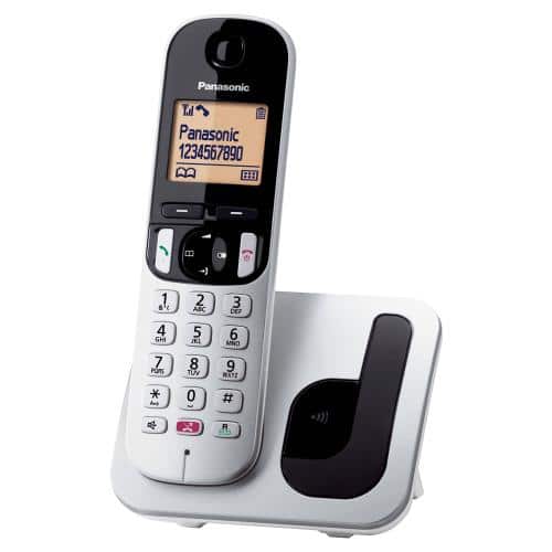 Ασύρματο Τηλέφωνο Panasonic KX-TGC250 Ασημί