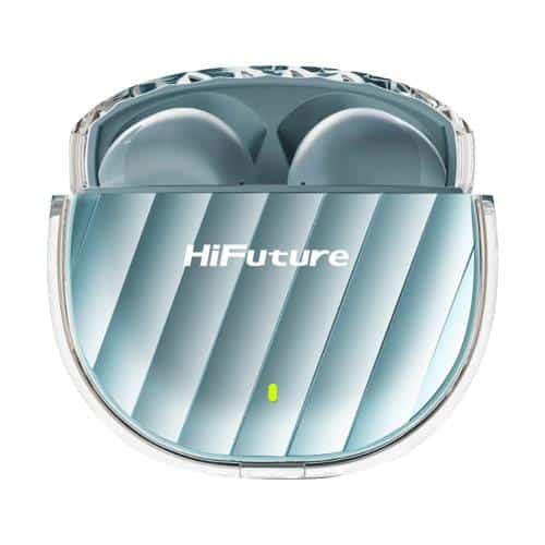 True Wireless Bluetooth Earphones HiFuture Flybuds 3 Light Blue